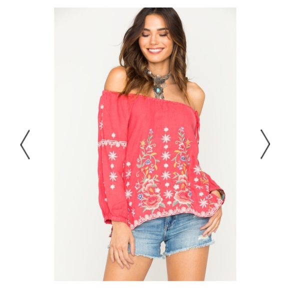 Nwt Johnny Was embroidered blouse size S - Picture 2 of 8